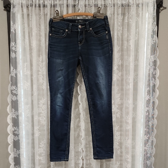 Pitillos Mujer Silver Jeans Co. Mujer Plus Size Suki Mid Rise Curvy El Salvador Women's Suki Curvy Jeans